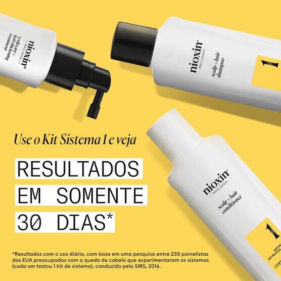 Kit Sistema 1 Espessamento para Cabelos Naturais Nioxin